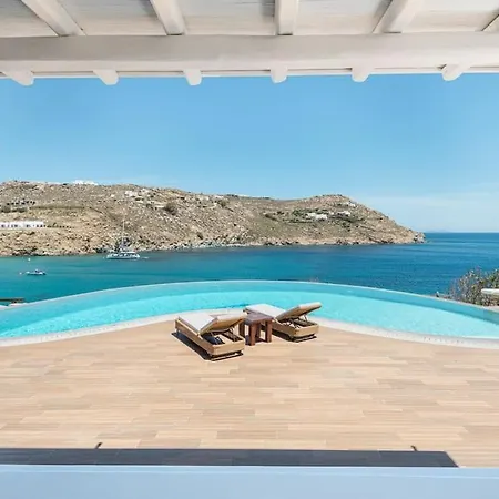 Beachfront Etesian 20m From The Sea Villa Mykonos Town